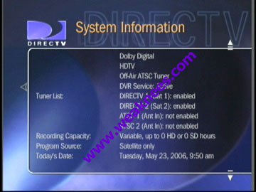 HR10-250 Screenshot