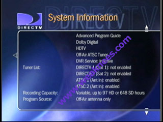 HR10-250 Screenshot