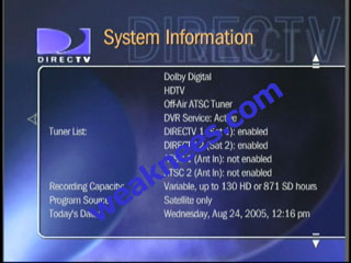 HR10-250 Screenshot
