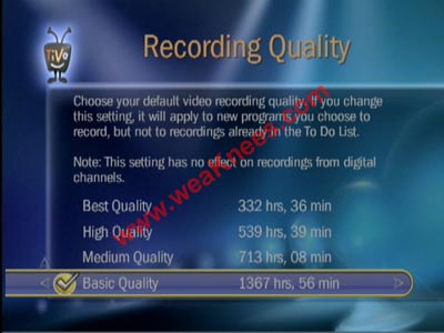 1 terabyte TiVo HD
