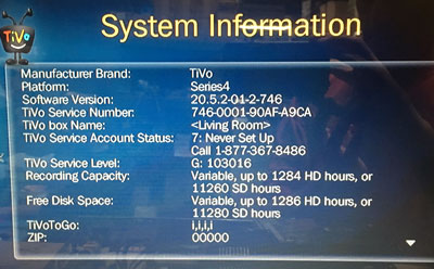 TiVo Premiere XL TCD748000